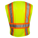Orange and Green Vest