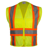 Orange and Green Vest