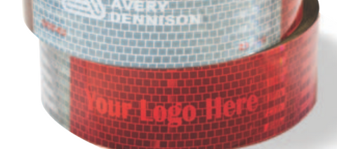 Avery DOT-C2 Conspicuity Tape with Custom Logo