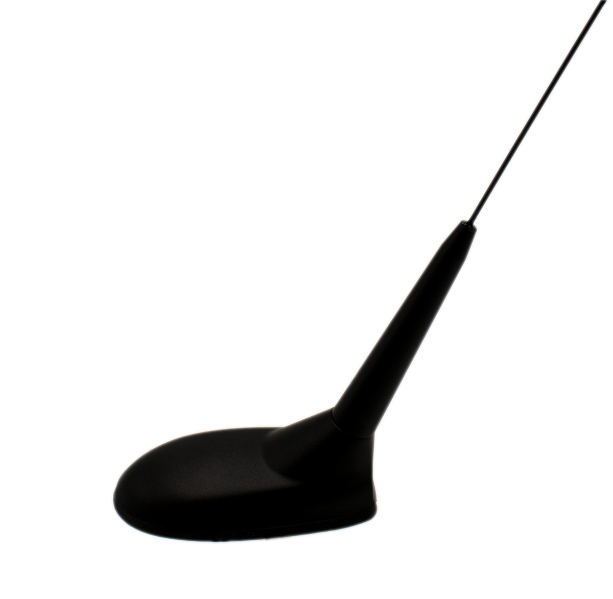 STI-CO CCE-SB-VHF-EAN Covert OEM Style Antenna w/ Flexi-Whip - Single Band - 2011-2024 Dodge, Chrysler, Jeep Vehicles