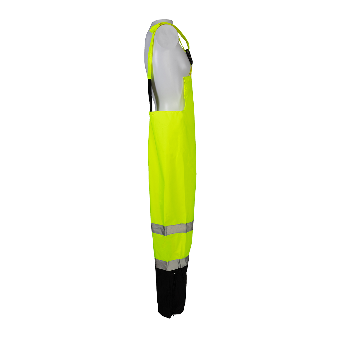 Petra Roc LBBIP-CE ANSI Class E Waterproof Rain Bib Pants - Lime/Black