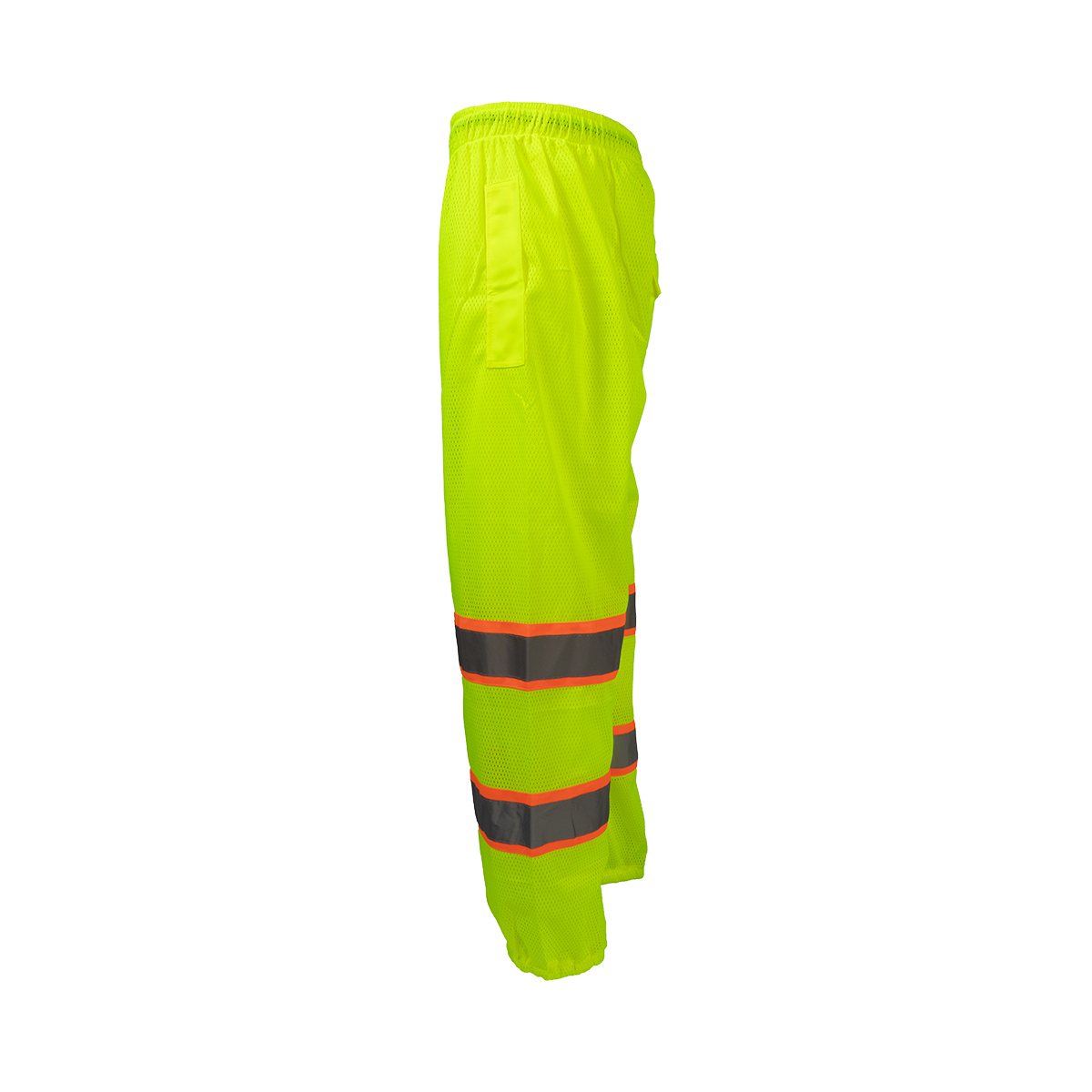 Petra Roc LMPO-CE ANSI Class E Two-Tone Mesh Minnesota Traffic Pants - Lime/Orange