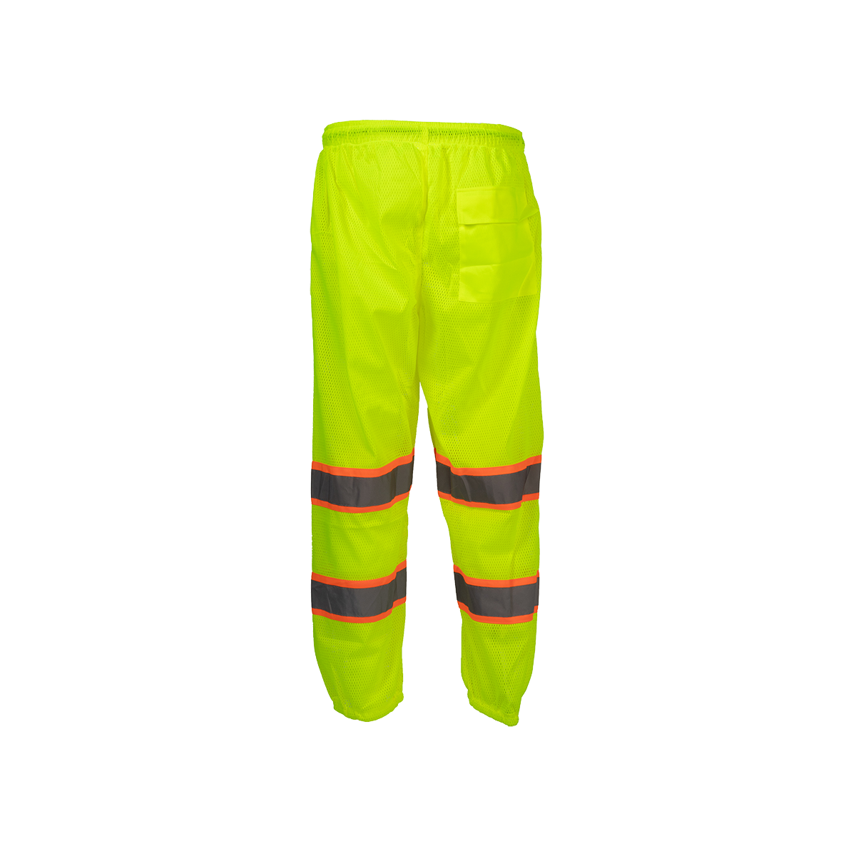 Petra Roc LMPO-CE ANSI Class E Two-Tone Mesh Minnesota Traffic Pants - Lime/Orange