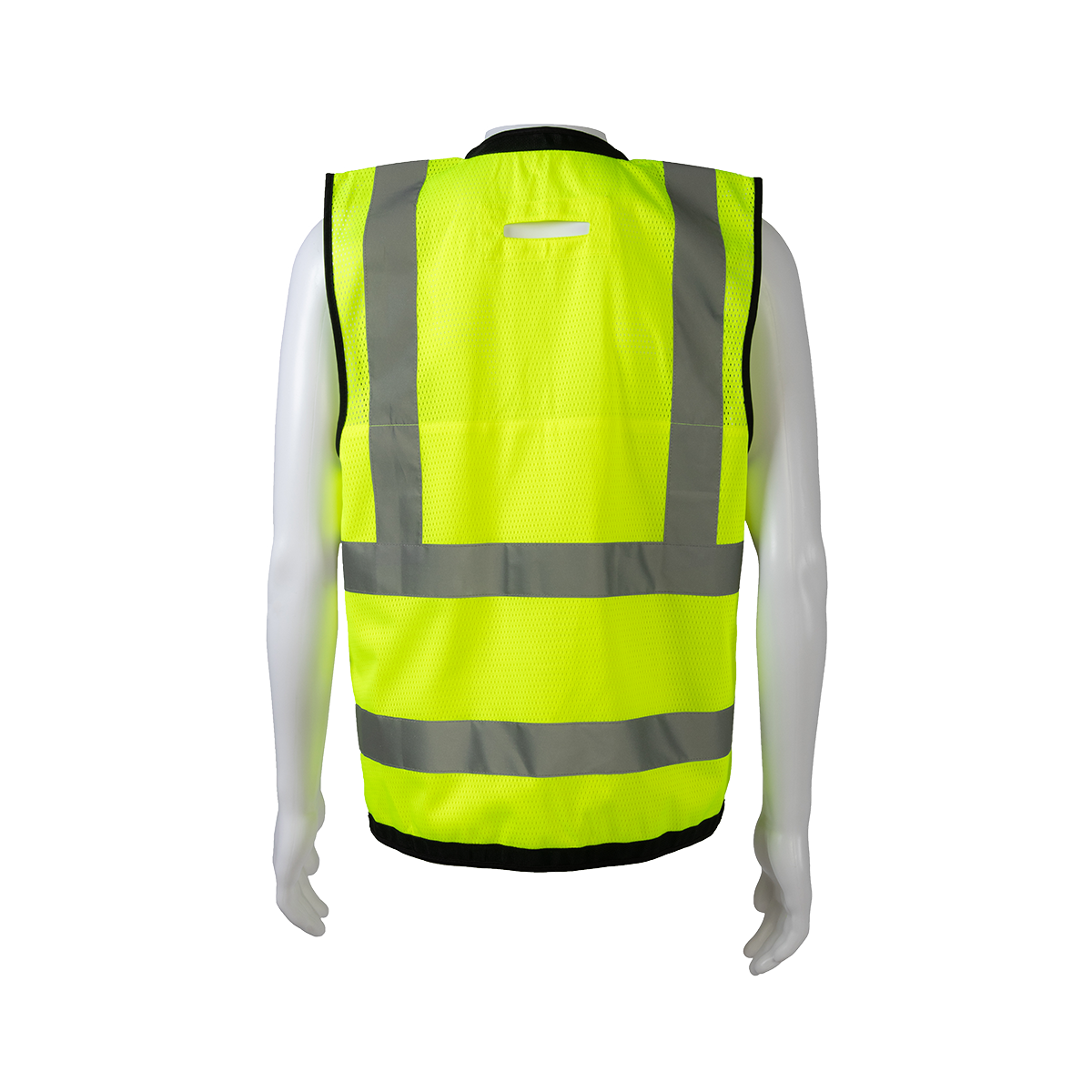 Petra Roc LVM2-HDSUV ANSI Class 2 Deluxe 8-Pocket Heavy Duty Surveyor Mesh Vest - Lime