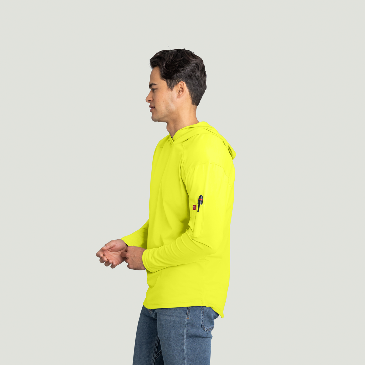 S5HSYE Enhanced Visibility Sun Protection Pullover Hoodie
