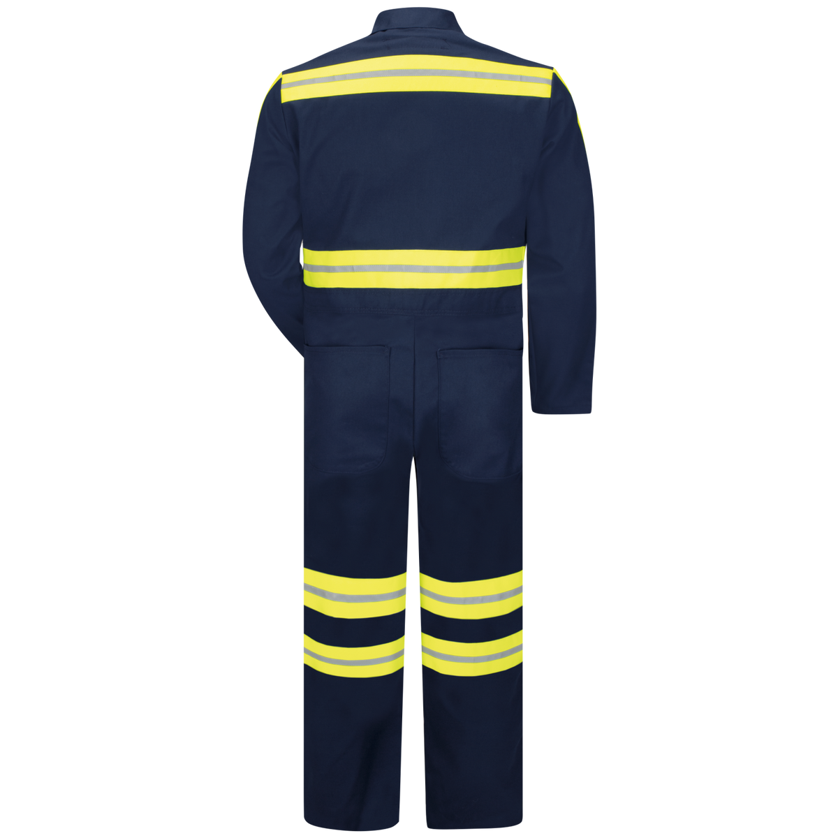 CT10EN Enhanced Visibility Twill Action Back Coverall