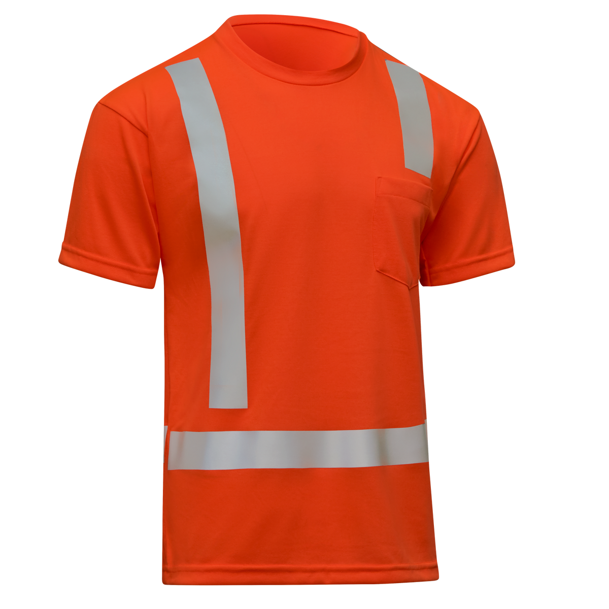 SK07 Hi-Vis Short Sleeve Pocket T-Shirt - Type R Class 2