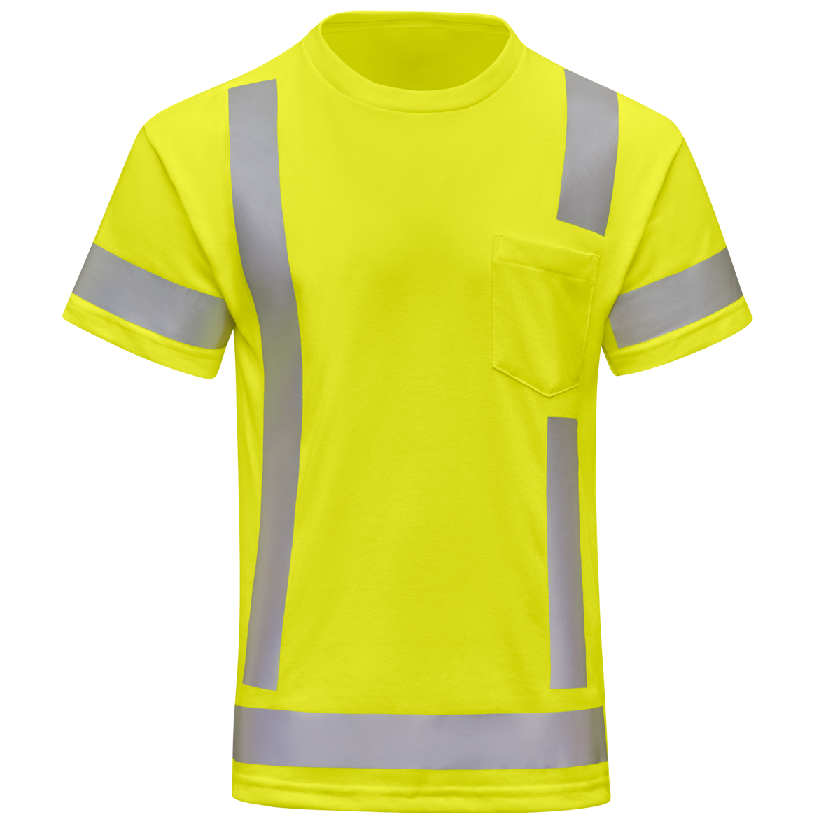 SK09HV Hi-Vis Short Sleeve Pocket T-Shirt - Type R Class 3