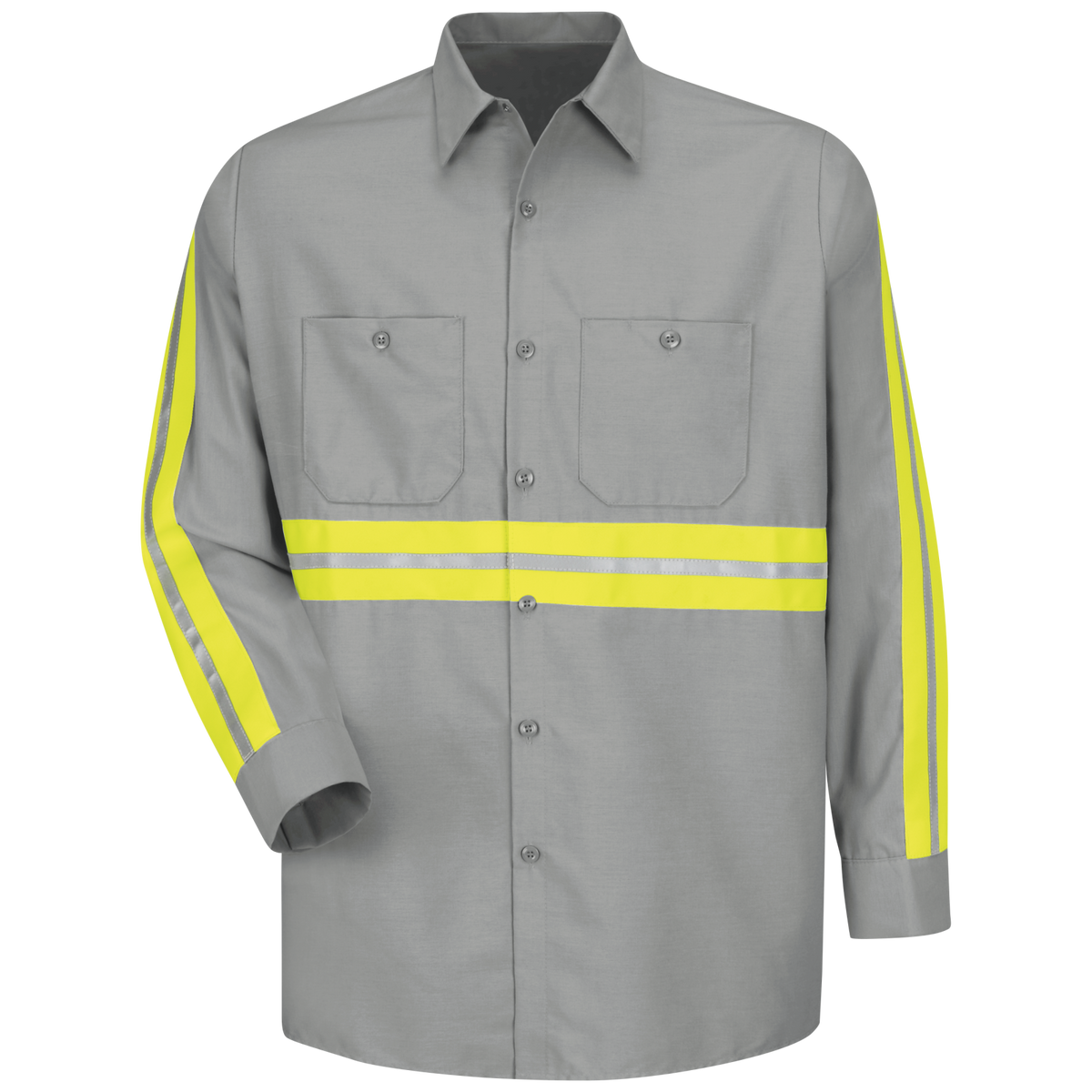 SP14 Long Sleeve Enhanced Visibility Industrial Work Shirt