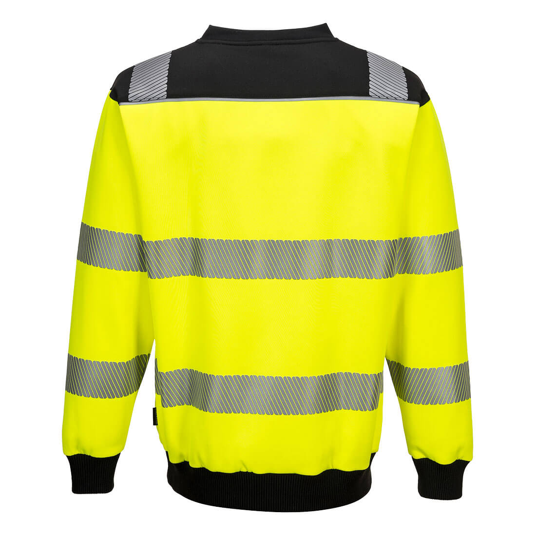Portwest PW379 PW3 Hi-Vis Sweatshirt - Yellow/Black