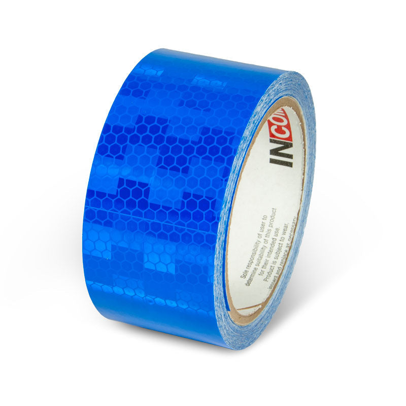 INCOM Prismatic Solid Color Tape Blue 2 in