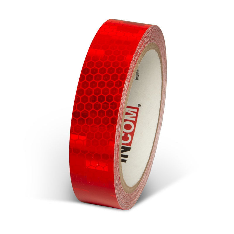 INCOM Prismatic Solid Color Tape Red 1 in