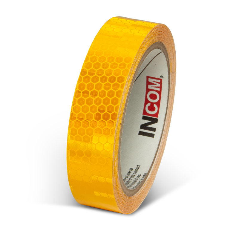INCOM Prismatic Solid Color Tape Yellow 1 in