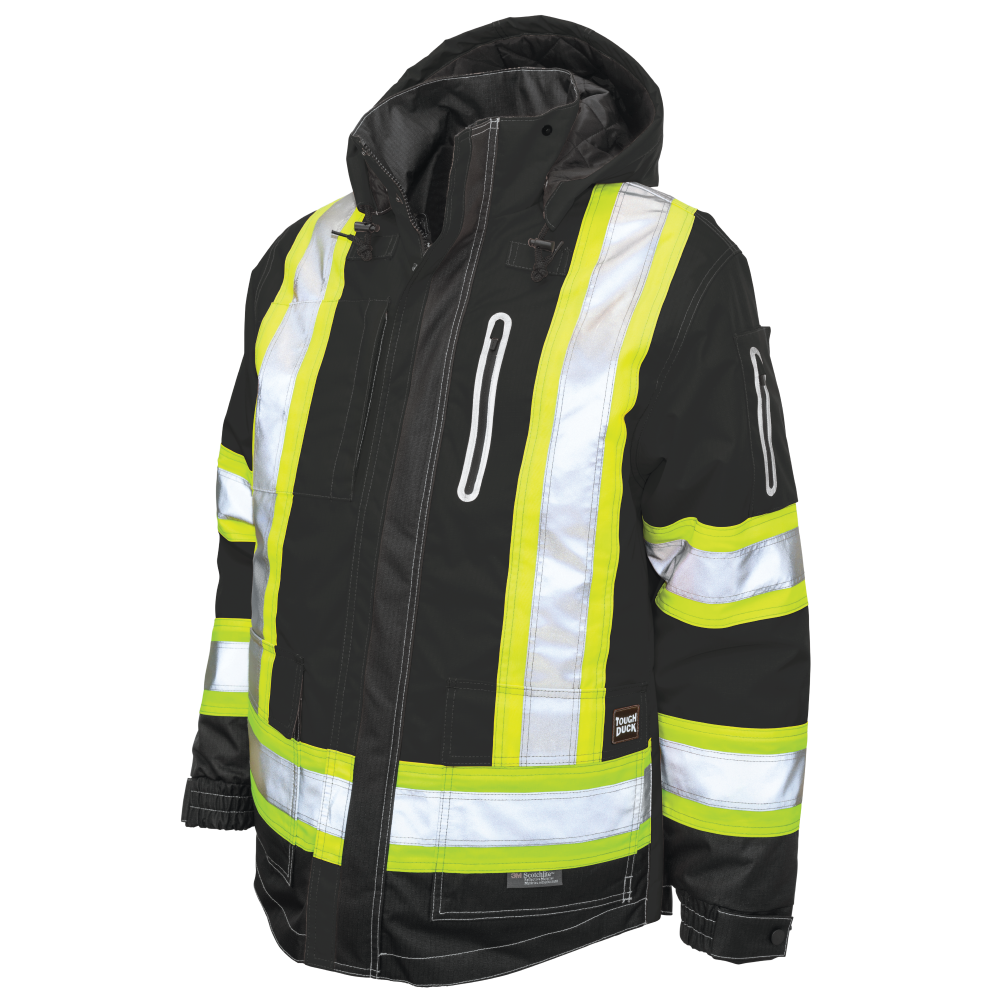 Tough Duck S187 Ripstop 4-In-1 Safety Jacket