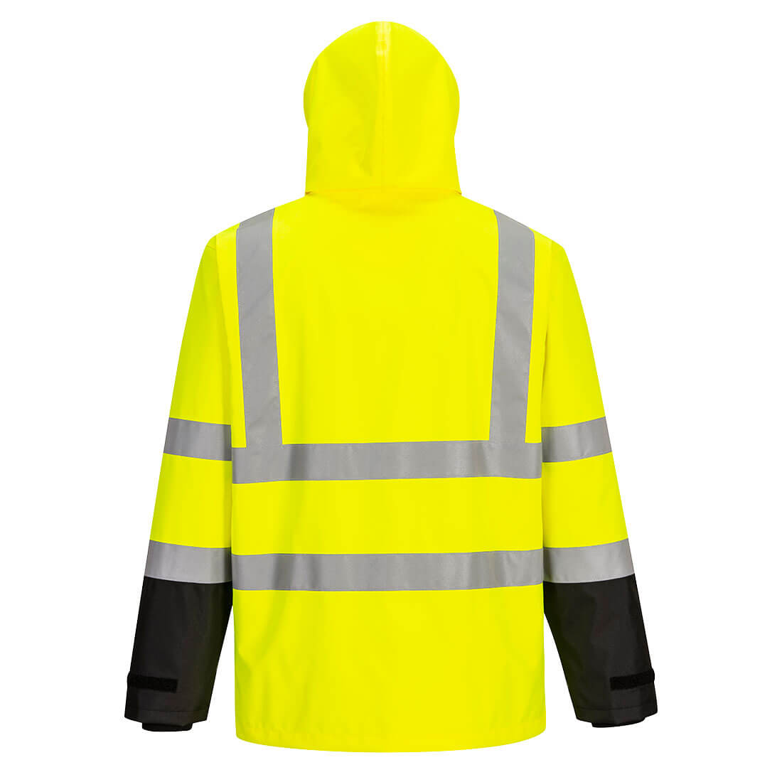 Portwest S362 Hi Vis 3-in-1 Contrast Jacket - Yellow/Black, back