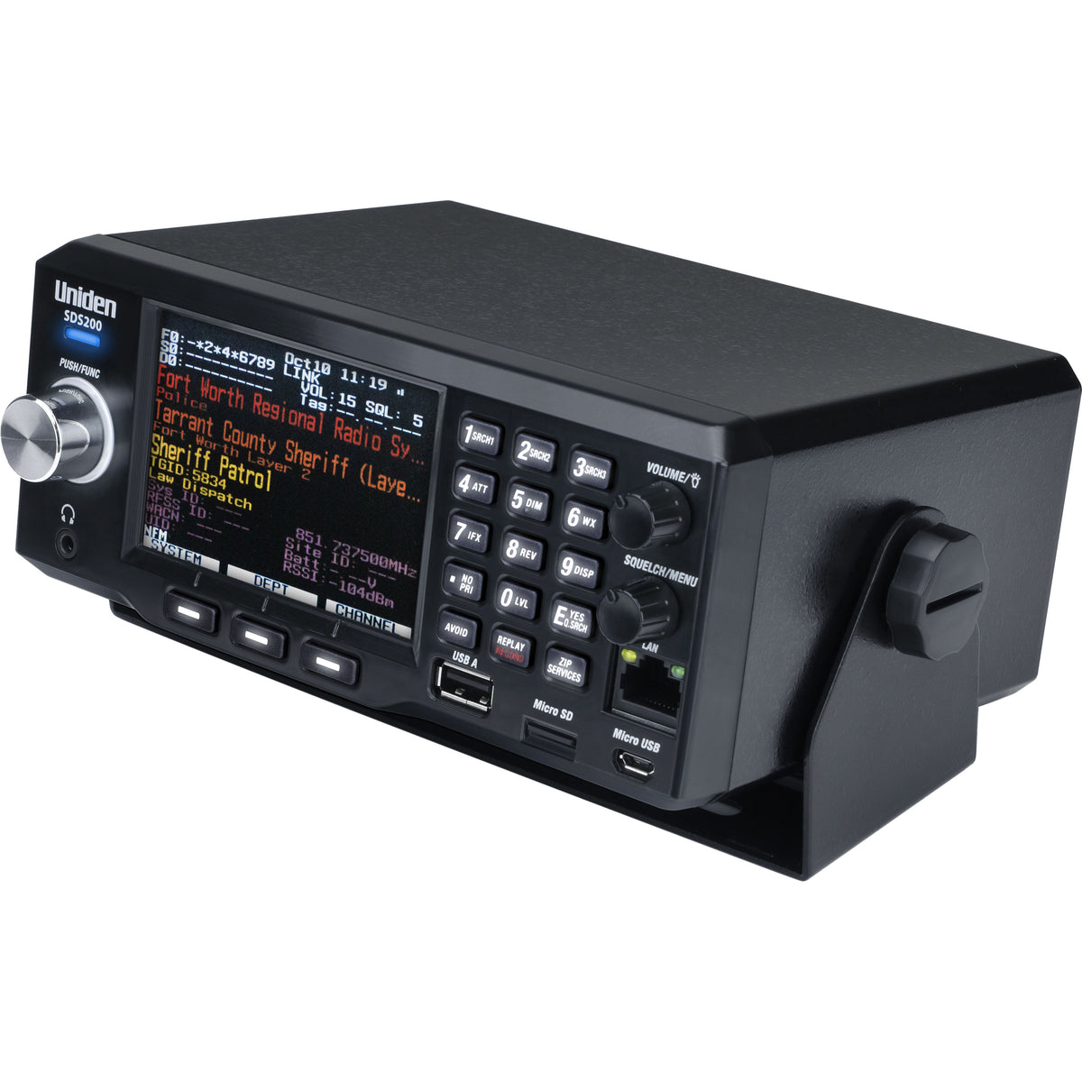 UNIDEN - SDS200 TRUE I/Q BASE OR MOBILE SCANNER - Fleet-Works.com