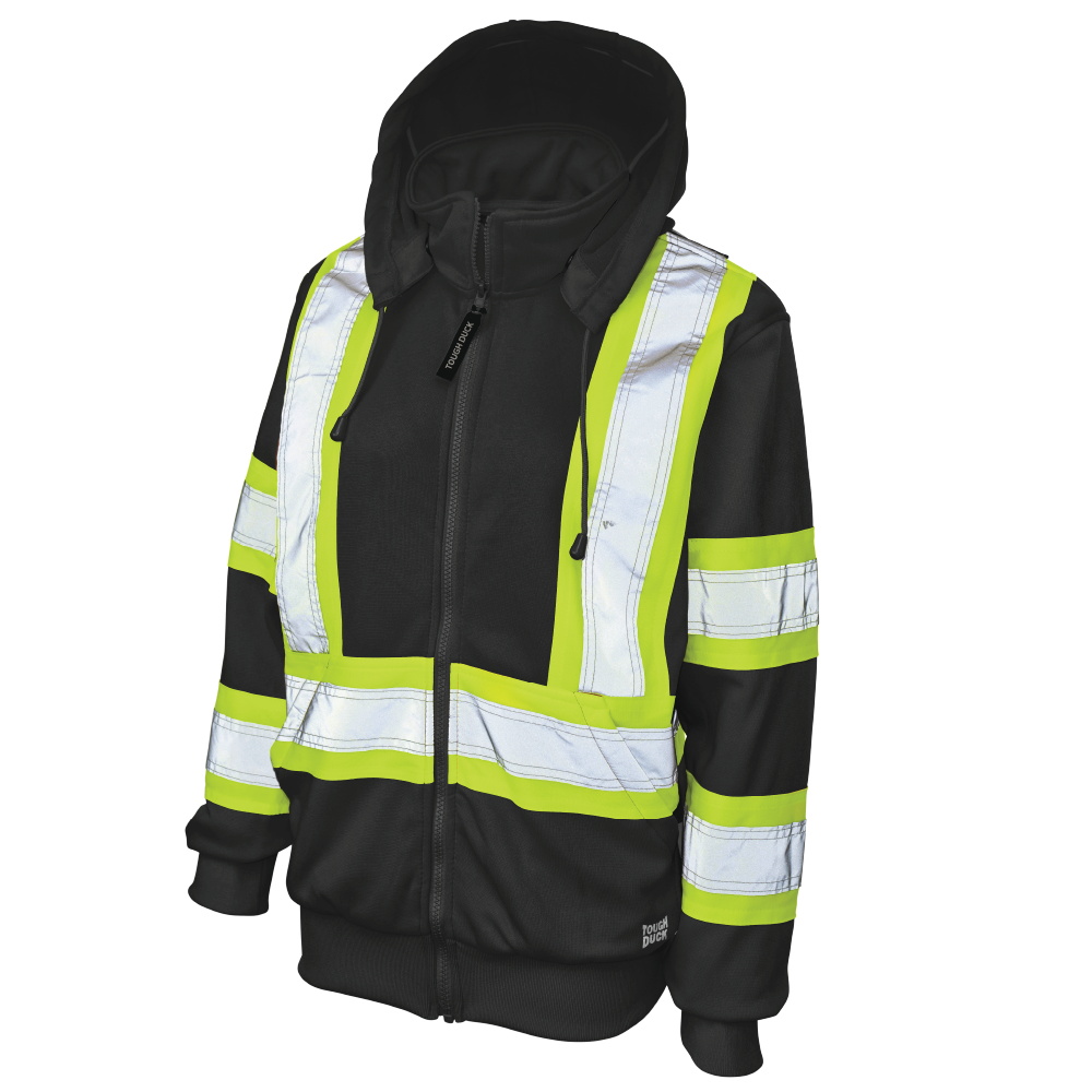 Tough Duck SJ42 Women's Fleece Safety Hoodie