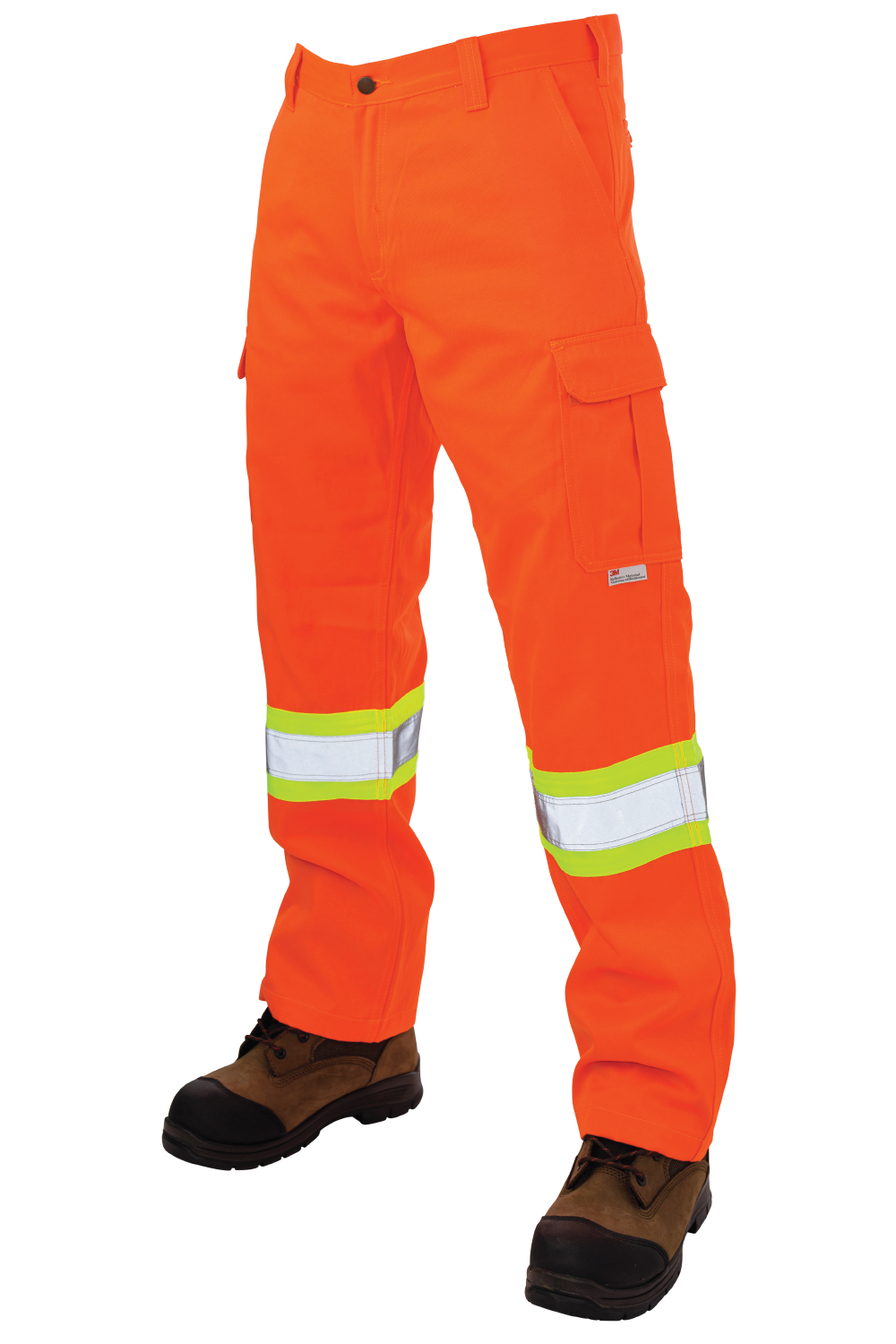 Tough Duck SP01 Relaxed-Fit Twill Safety Cargo Work Pant