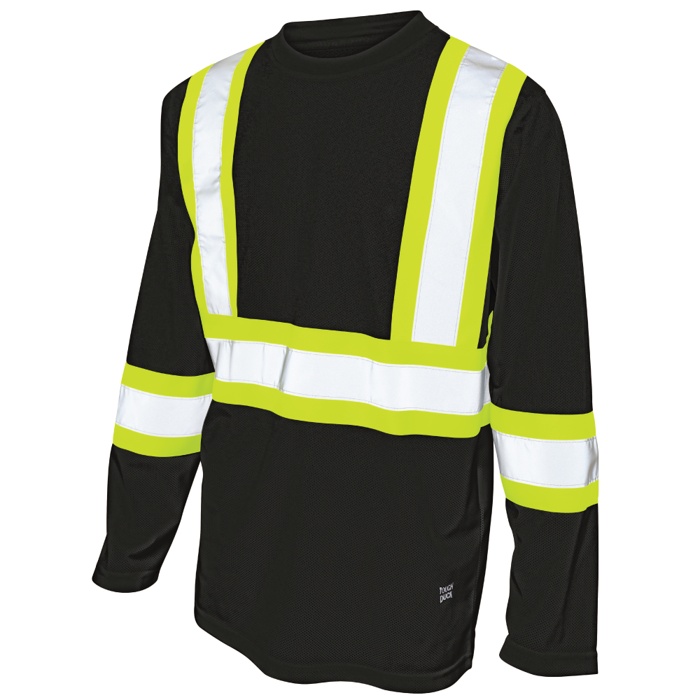 Tough Duck ST10 Micro Mesh Long-Sleeve Safety T-Shirt