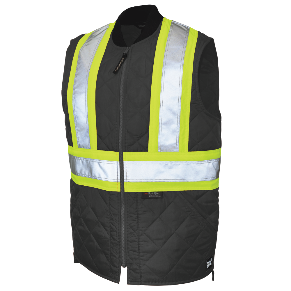 Tough Duck SV05 Quilted Safety Freezer Vest