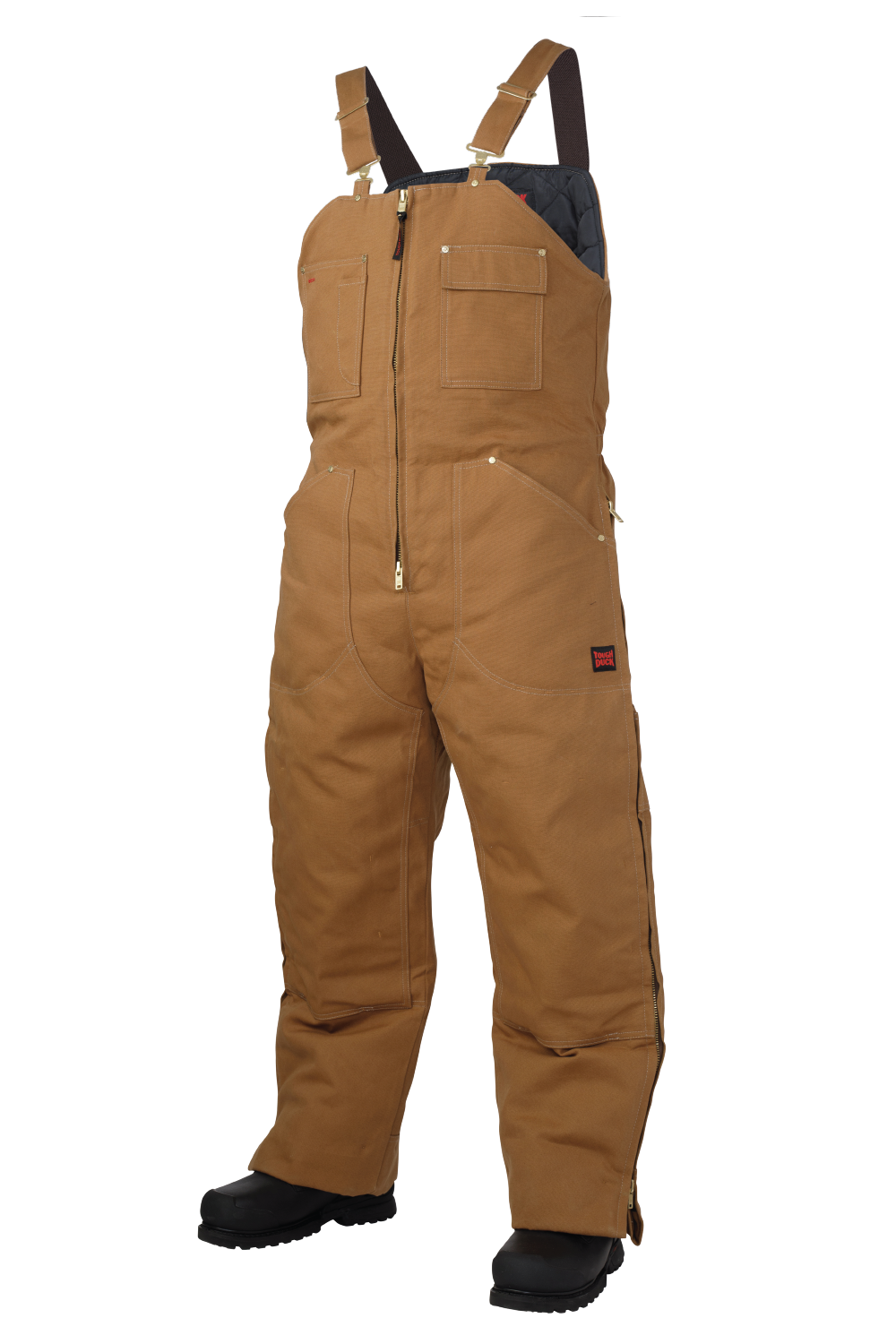 Tough Duck WB03 Insulated Duck Bib Overall - Brown