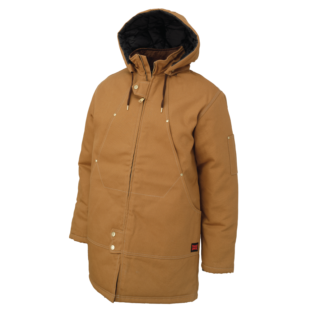 Tough Duck WJ18 Duck Abraham Hydro Parka - Brown
