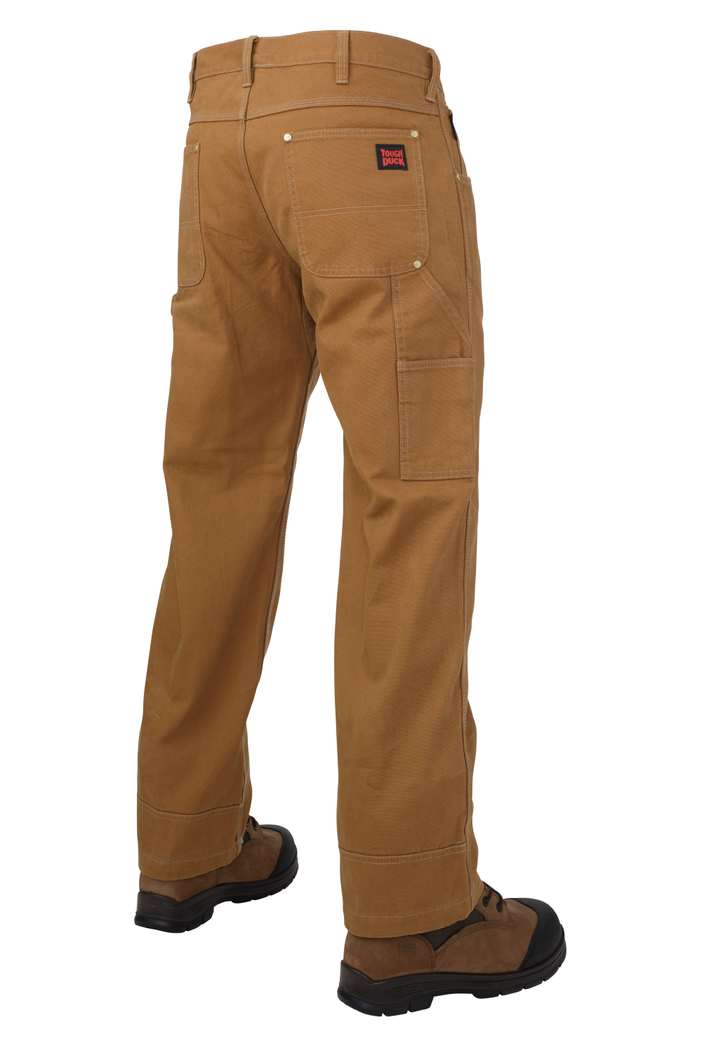 Tough Duck WP02 Loose-Fit Washed Duck Pant - Brown