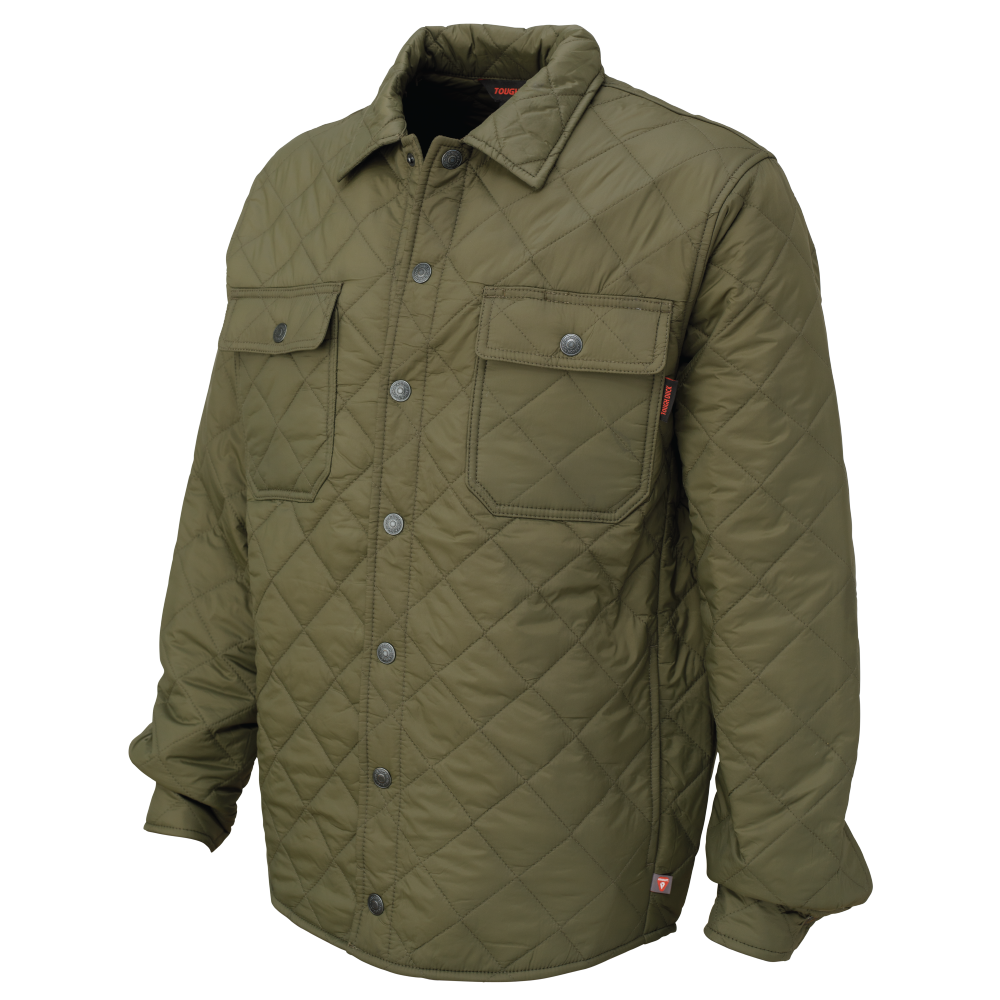 Tough Duck WS14 Freezer Shirt with PrimaLoft Insulation - Olive