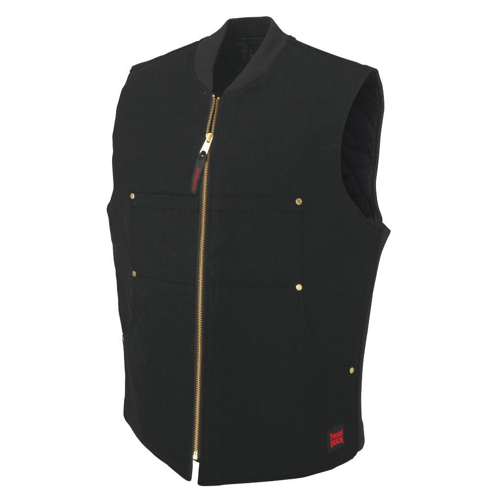 Tough Duck WV04 Duck Moto Vest - Black front