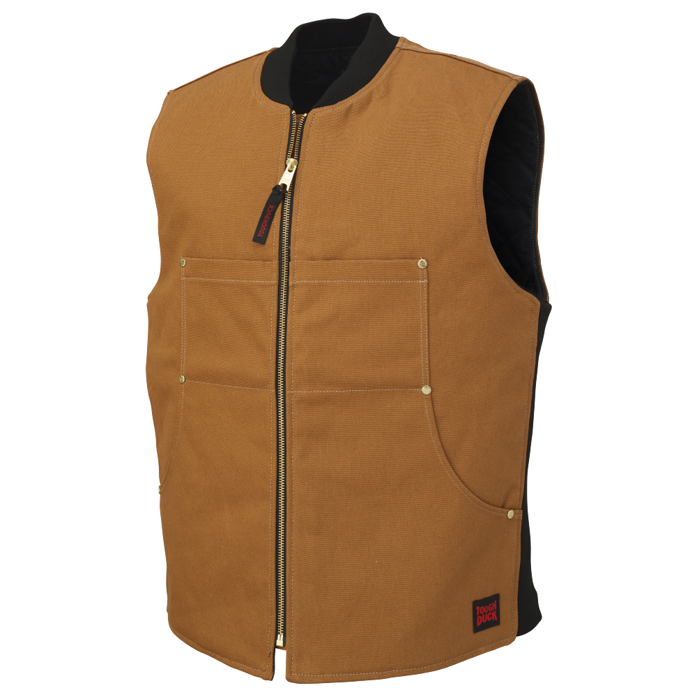 Tough Duck WV04 Duck Moto Vest - Brown