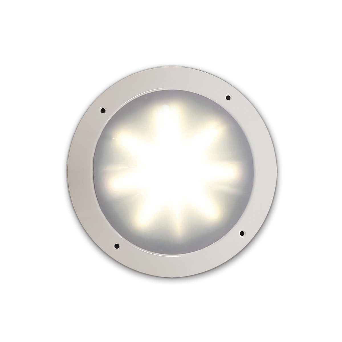 Code 3 antimicrobial LED patient compartment light powered by Vyv