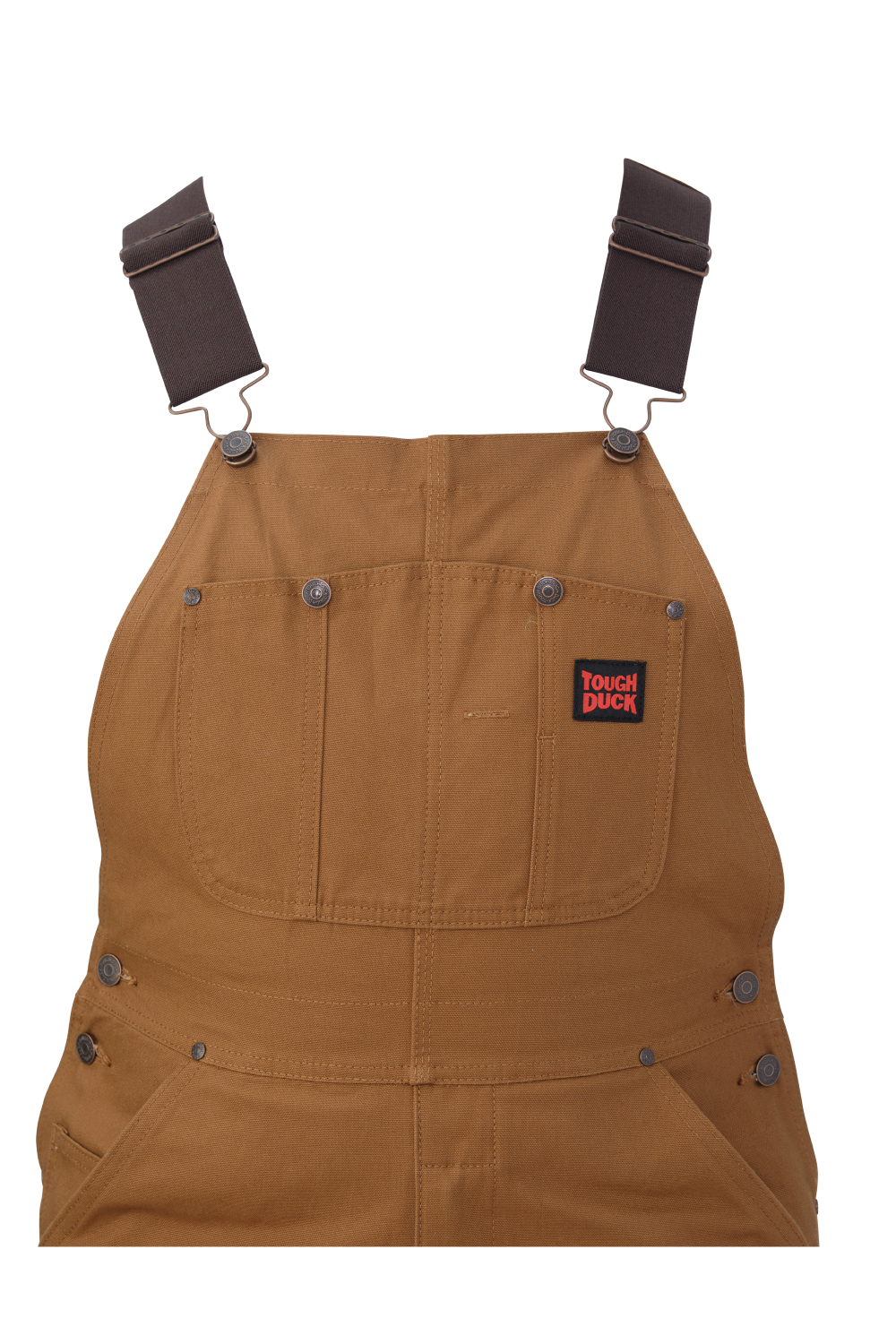 Tough Duck i198 Duck Unlined Bib Overall - Brown