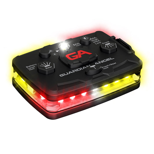 Guardian Angel Elite Series Red/Yellow Red/Yellow wearable safety light