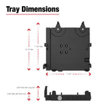 RAM Mount RAM No-Drill Laptop Mount f/'19-26 Chevy Silverado, Tahoe  More [RAM-VB-203-SW3]