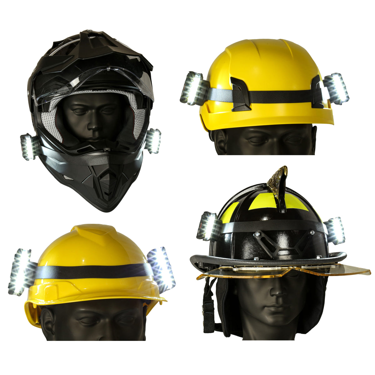 Guardian Angel Helmet Strap with Two Magnetic Mounts