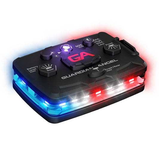 Guardian Angel Elite Series Infrared Hybrid Red/Blue wearable safety light