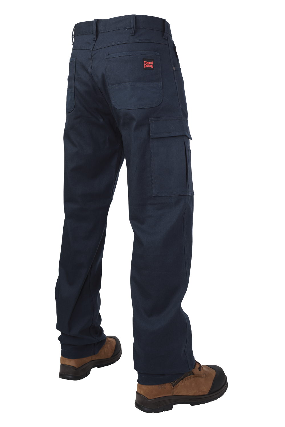 Tough Duck 6010 Relaxed-Fit Tough Flex Twill Cargo Pant - Navy