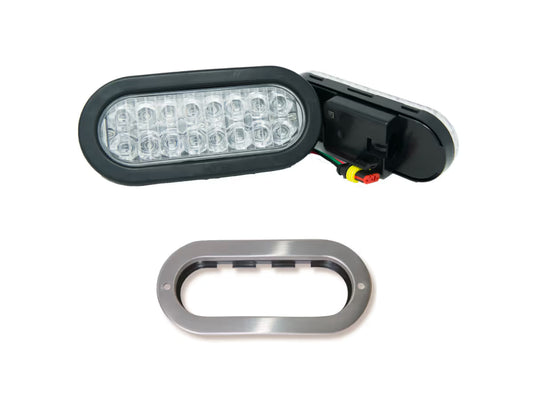 ALT 6 inch Oval Slim Warning Light