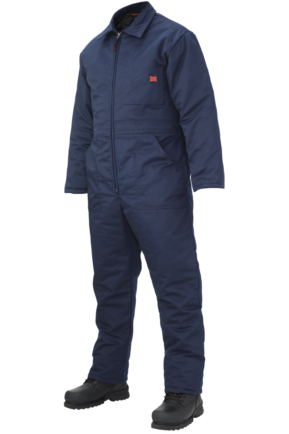 Tough Duck 7121 Twill Insulated Coverall - Navy