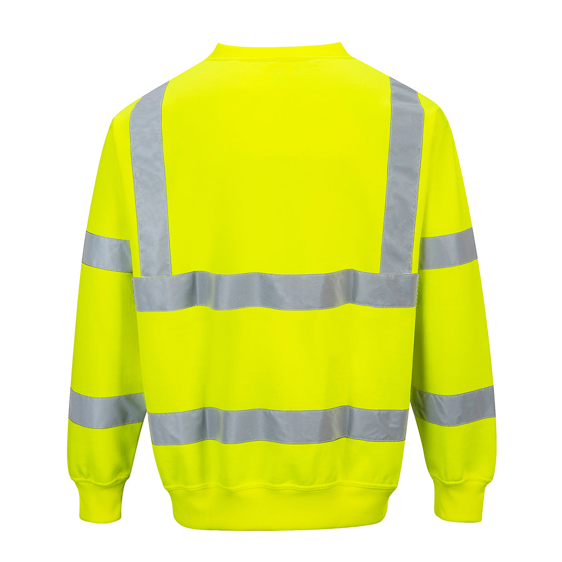 Portwest B303 Hi-Vis Sweatshirt - Yellow, back