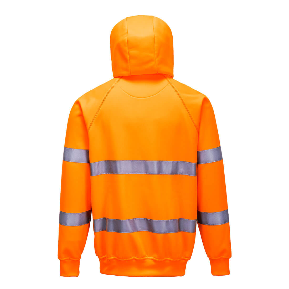 Portwest B304 Hi-Vis Hoodie - Orange, back