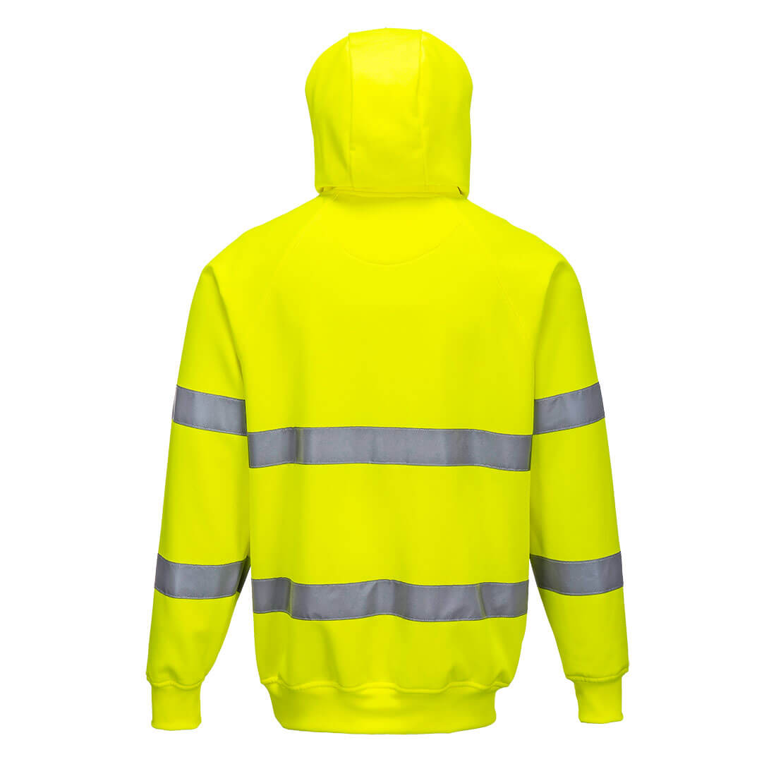 Portwest B304 Hi-Vis Hoodie - Yellow, back
