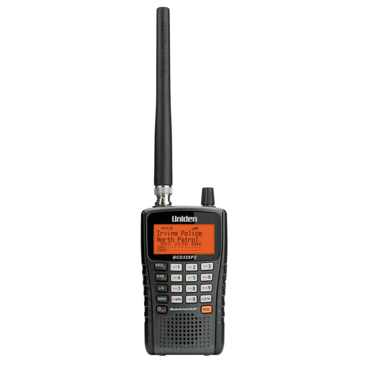 UNIDEN 25,000 CHANNEL NARROW BAND HANDHELD SCANNER WITH 12 SERVICE SEARCHES, TRUNK TRACKER V & GPS CAPABLE