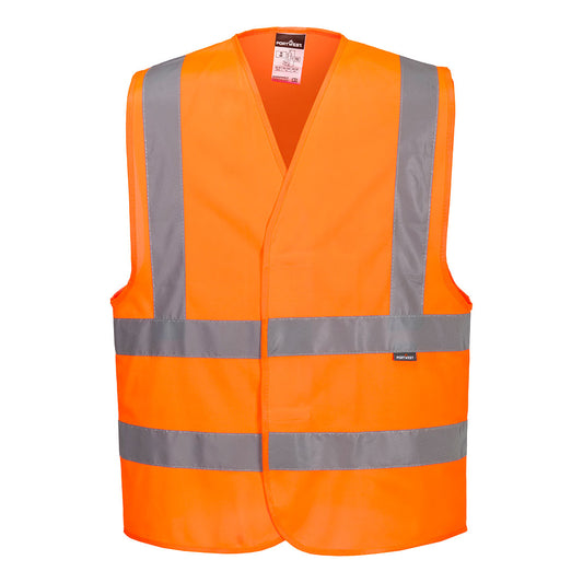Portwest C470 Hi-Vis Band and Brace Vest - Orange, front