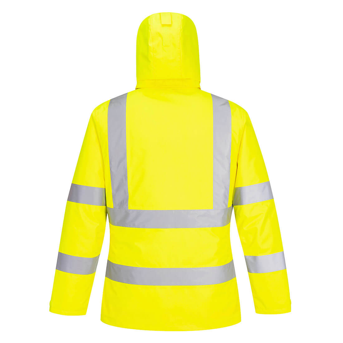 Portwest EC60 Eco Hi-Vis Winter Jacket - Yellow, back
