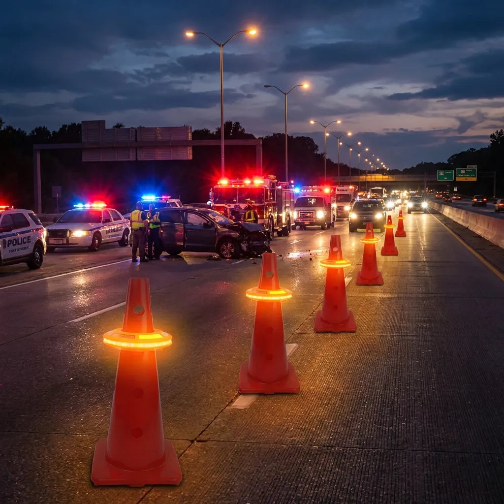 TOWMAN® LED CONE RING WARNING LIGHT