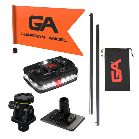 Guardian Angel Elite Series Light & Marine Mount Bundle