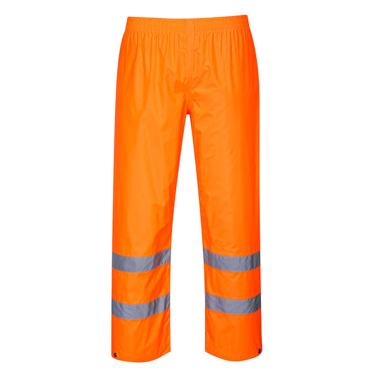 Portwest H441 Hi-Vis Rain Pants - Orange, front
