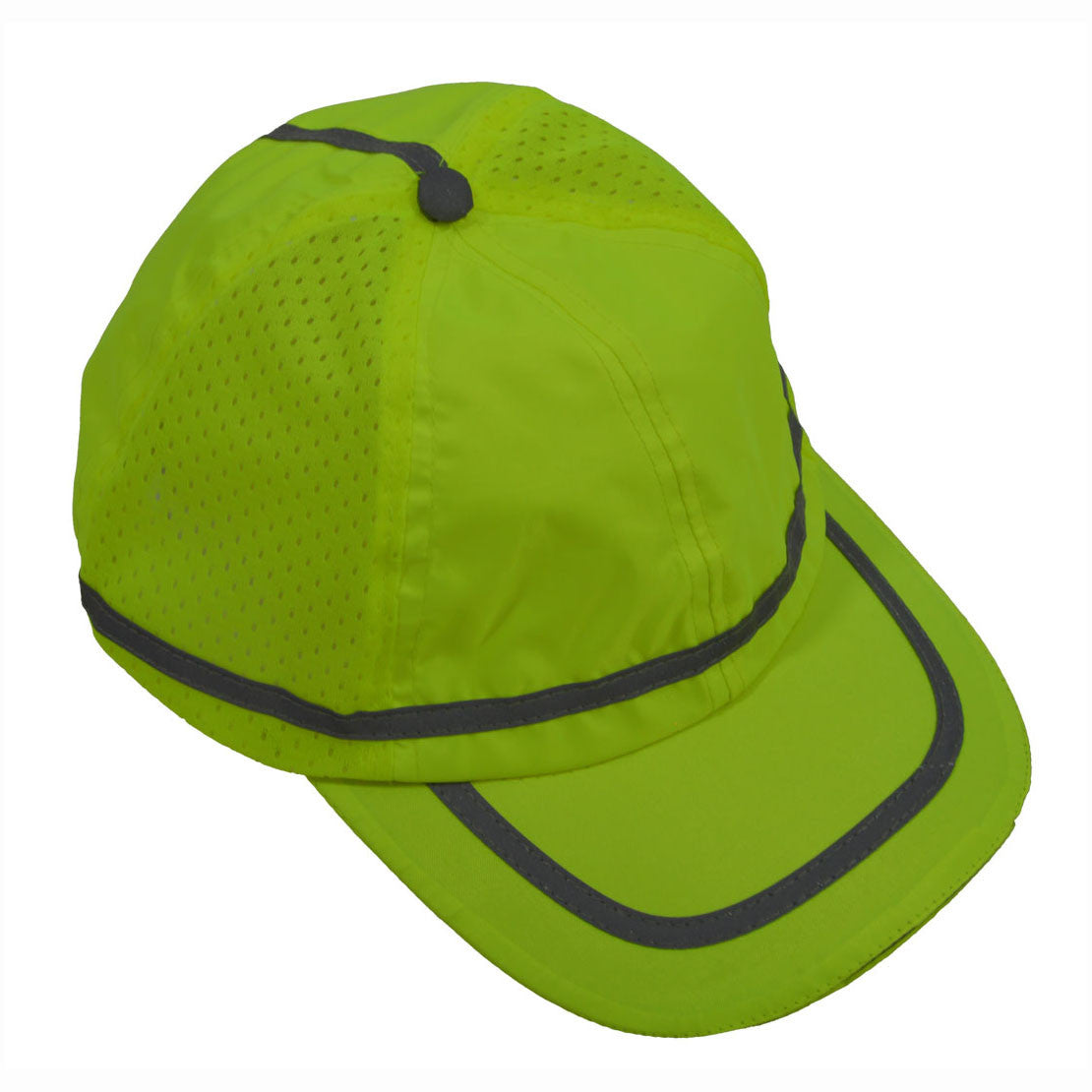 Petra Roc LBC-S1 Hi-Vis Baseball-Style Safety Cap - Lime