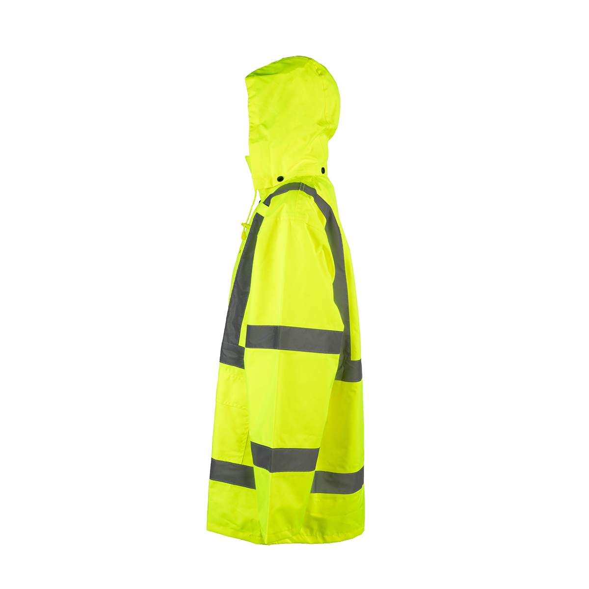 Petra Roc LRJK-C3 ANSI Class 3 Waterproof Rain Jacket - Lime